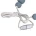 BPA-Free Green Baby Nursing Necklace with Round Hexagonal Beads - Portable Teething Toy for Babies and Toddlers - Buy Online on GoSupps.com