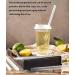 100Pcs/Pack Individually Wrapped Clear Bubble Tea Straws Jumbo Smoothie StrawsPlastic Disposable Wide-mouthed Large Straws (Length 7.5'' Dia 0.4'') - Buy Online on GoSupps.com