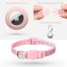 Lafayi 2 Pack Cat Collar with Bell & Reflective GPS Tracker | Personalized Pink Airtag Case & Safety Clasp | International Shipping Available - Buy Online on GoSupps.com
