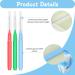 Fluhaw Interdental Brushes - 30 Pack Type I | Portable Orthodontic Gap & Eyebrow Brush | Dental Floss in 3 Colors - Buy Online on GoSupps.com