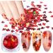 Fall Maple Leaf Nail Sticker Set - Colorful DIY Nail Art Glitters & Sequins - Manicure Decoration Supplies - Buy Online on GoSupps.com