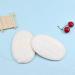Jinlaili Exfoliating Loofah Pads - Shower Body Scrubber with Non-slip Hand Strap - Natural Luffa and Terry Cloth Material - Beige - Buy Online on GoSupps.com