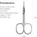 KOZEAR KOZEAR Nail Scissors with Curved Blade Professional Manicure Scissors 3.7'' for Cuticle Removing Hair & Beard Grooming - Buy Online on GoSupps.com