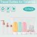 Travel Bottles for Toiletries - 13Pack Travel Toiletries - Leak Proof Refillable Squeezable Containers for Lotion Liquid Shampoo - Travel Bottles - Travel Bottle Set with Lable - BPA-Free 12pcs - Classic Styles - Buy Online on GoSupps.com
