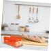 jojofuny 1pc Storage Box Plastic Food Containers Refrigerator Egg Storage Bins Fridge Storage Container Snack Orange 30.3X16CM - Buy Online on GoSupps.com