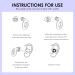 Waymaytecy Reusable Earplugs for Noise Reduction | Soft Silicone Hearing Protection for Sleep Travel Work & More (Red) - Buy Online on GoSupps.com