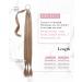 REECHO DIY Braid Ponytail Extension | Long Straight Wrap Around Ponytail Hair Extension - Dark Blonde | 34 Inch 180g | Synthetic Hair for Women - Buy Online on GoSupps.com