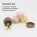 Travel Containers for Toiletries Organizer Jar for Loose Powder - Portable Toiletries Storage Box for Accessories Beads Small Jewelry - Buy Online on GoSupps.com