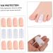 Healvian Silicone Gel Toe Sleeves for High Heel Protectors - 6 Pairs | Thumb & Ingrown Toe Sleeves with Hole | Toe Cushion & Caps | Reusable & Protective Cases | Assorted Color - 4.3x1.7cm - Buy Online on GoSupps.com