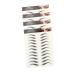 POPETPOP 4 Sheets Waterproof Eyebrow Stickers Tool Stickers Imitation Eyebrow Tattoos Makeup Brow Sticker 4d 21x14.8cm Black