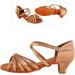 Soft Comfortable Latin Dance Shoes for Kids & Girls - 4 cm Heel Light Brown Size 30 EU | Fashionable & Durable - Buy Online on GoSupps.com