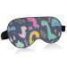 Haskirky Light Blocking Eye Mask Breathable and Adjustable Adult Men and Women Travel on Business Trips Yoga Meditation Light Smooth Comfortable Eye Mask Office Deep Sleep Goodies Kids Dinosaurs