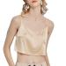 XWSM women Mulberry Silk Camisole West Singing Bandeau Tube Top Underwear Bustier Tops Spaghetti Barrel Party Streetwear L/Large Skin