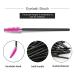200Pcs Disposable Eyelash Wands Mascara Brushes - Rose Red Makeup Applicator - Buy Online on GoSupps.com