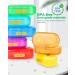 Shop XXL Large 7-Day Pill Organizer | Cute & Colorful Detachable Pill Box for Vitamins & Supplements | International Shipping Available - Buy Online on GoSupps.com