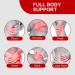 Bestqool Red Light Therapy Belt - Near Infrared Fat Loss & Pain Relief for Elbow Joint and Back Pain - Buy Online on GoSupps.com