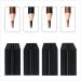 IYRYSOTT Eyeliner 4 Types Slot Eyebrow Pencil Sharpener Eyebrow Pencil Sharpening Tool for Eyebrows Makeup Pen Black Felt Eyeliner