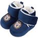 Matt Keely Baby Boys Girls Cartoon Anti Slip Winter Slipper Booties - Navy, 6-12 Months - Buy Online on GoSupps.com