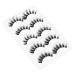 Angoily 5 Pairs Artificial False Eyelashes Creative Fake Eyelashes Cosmetics Tools Makeup Tool Long Extension False Lash Women Makeup Eyelash Curl Genuine Lashes Unique 3d Chemical Fiber