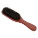 Beard brush beard brush wild boar bristles beard brush men professional facial rasur beard brush with handle mustache cleaning hairdressing salon device