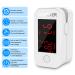 Buy YM103 White Fingertip Pulse Oximeter - Accurate SPO2 & Heart Rate Monitor for Adults & Kids | LED Display for Home & Sports Use - Fast International Shipping - Buy Online on GoSupps.com