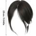 Bangs Hair Clip Wig Pieces for Women Simulated Hair Head Natural and Fluffy Eight Shaped Bangs Light and Thin Hair Pieces Bangs Clip in Hair(Color:Natural black) - Buy Online on GoSupps.com