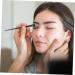 Uonlytech Brow Brush Angled 12Pcs Eyeliner Angled Brow Brush Eyeliner Eyebrow Brush Concealer Brush Makeup Tools 15.5x1.2x0.6cm Black - Buy Online on GoSupps.com