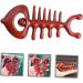 Buy Minkissy Herringbone Wooden Massage Comb | Creative Body & Face Massage Tool | Rosewood Hair Comb for Relaxation - Buy Online on GoSupps.com