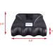 GAMESUN 3-Hole Weighted Pool Cue Holder with 4 Chalks - Cue Sticks Organizer - Buy Online on GoSupps.com