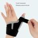 Buy Breathable Thumb Brace & Wrist Stabilizer - Comfortable Finger Support Splint for Sports Protection (Black) - International Shipping Available - Buy Online on GoSupps.com
