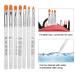 Buy Dekaim UV Gel Extension Pen - 7 Piece Nail Art Brush Set for Perfect Manicures | International Shipping Available - Buy Online on GoSupps.com