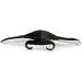 Zappi Co Plush Manta Ray Toy - 33cm Soft Safari Animal Collection for Kids - Buy Online on GoSupps.com