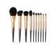Makeup Brush Eye Shadow Eyeliner Brush Foundation Blush Blending Brow Brush Makeup Brush Set Gradient 10 Pieces Beauty