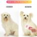 YETEE Dog Grooming Brush Slicker - Shedding Tool for Dogs & Cats - Pink - Buy Online on GoSupps.com