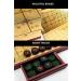Chinese Xiangqi Chess Set with Folding Board Classic Educational Strategy Board Games for 2 Players(Color:Black) (Black) - Buy Online on GoSupps.com
