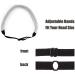 Synthetic Hair Plaited Headband Fishtail Elastic Hair Band Braid Headwear Hair Scrunchie Headband For Girls Women Accessories Fluffy Silver Grey - Buy Online on GoSupps.com