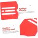 Baluue Eyeliner Eyelash Shield Eyelash Applicator Tool Women Eyeliner Stencils Red 10.3x3.8cm Red - Buy Online on GoSupps.com