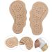 Mobestech Non-Slip Stickers for Forefoot Mats | Skid-Resistance Pads for Garden Chickens & Leather Wear | 4 Pairs - Reusable & Durable - Buy Online on GoSupps.com