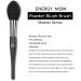 ENERGY Blush Brush for Cheeks Professional Tapered Powder Brush for Blusher Setting Powders Minerals Bronzer Contour Highlighter with Cream Powder Blending Soft Goat Hair Mastro Face Makeup Brush M204 - Buy Online on GoSupps.com