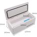 Medical Refrigerator Portable Insulin Cooler Case with Carryy Bag 10200MAH Battery Capacity 2-18 C Intelligent Temperature Control 8.9 * 4 * 3.7'' Mini Refrigera Case - Buy Online on GoSupps.com