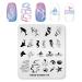 KADS Ocean Seahorse Nail Stamping Plate - Shell & Starfish Template for Nail Art - OC010 - Buy Online on GoSupps.com