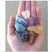 Natural Crystal Rough 7 Stones Set Seven Medium Rough Natural raw Crystal kit Chakra Reiki Balancing - Buy Online on GoSupps.com