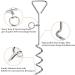 Dog Tie Out Cable and Stake Heavy Duty Dog Tie Out Stake Sturdy Dog Lead Stake Dog Camping Stake for Outdoor Yard and Camping Puppy Pet and Medium Dogs Red - Buy Online on GoSupps.com