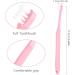 Wllhyf End Tuft Toothbrush Set - Soft Bristle Cleaning for Crowns Bridges & Implants | 4 Pack in White Pink Blue Green | Ideal for Hard-to-Reach Areas - Buy Online on GoSupps.com