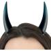 Devil Horns Hair Clip | Demon Horn Hair Accessory | Cosplay Devil Horns Clip Women Demon Vampire Headpiece Suitable For Halloween Devil Hair Clips Devil Horns Devil Costume Blue - Buy Online on GoSupps.com