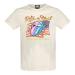 Amplified Clothing The Rolling Stones 'Steel Wheels' (Natural) T-Shirt (Large)
