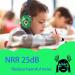 PROTEAR SNR 28 dB Kids Ear Protection Ear Muffs for Noise Sensitivity - Ideal Hearing Protectors for Children at Fireworks, Travel, Sports Events - 15x13x10cm Football Design - Buy Online on GoSupps.com