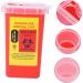 Angoily 5-Set Hairdressing Storage Containers - Automatic Trash Can for Shaving | Red Razor Case for Salons & Home Use - Buy Online on GoSupps.com