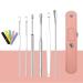 Pleteffect Ear Cleaner The Most Professional Ear Cleaning Master in 2024 Earwax Cleaner Tool Set Ear Pick Cleaner Cleaning Kits Ear Wax Picking Props Ear Wax Scraper Ear Pick Kit (C)