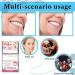 Smile Teeth Veneers - 50 Premium Temporary Crowns for Bad Tooth Coverage | Fast Styling & Healthy Materials | Includes Storage Box - Perfect for Cosmetic Dentistry - Buy Online on GoSupps.com